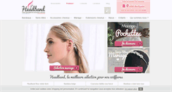 Desktop Screenshot of headband.fr